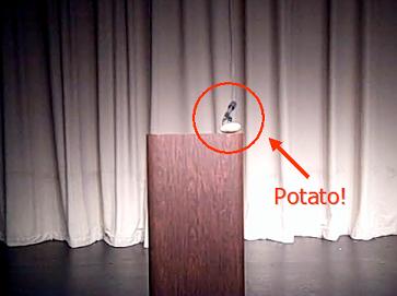 Every Speaker Needs A Large Baking Potato!