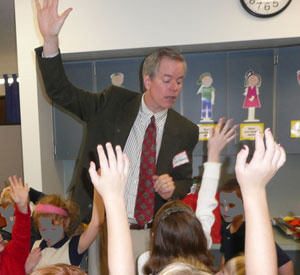 Dr. Jim Anderson Leads A Class During The Great American Teach-In
